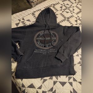 Harley Davidson hoodie dark grey size medium